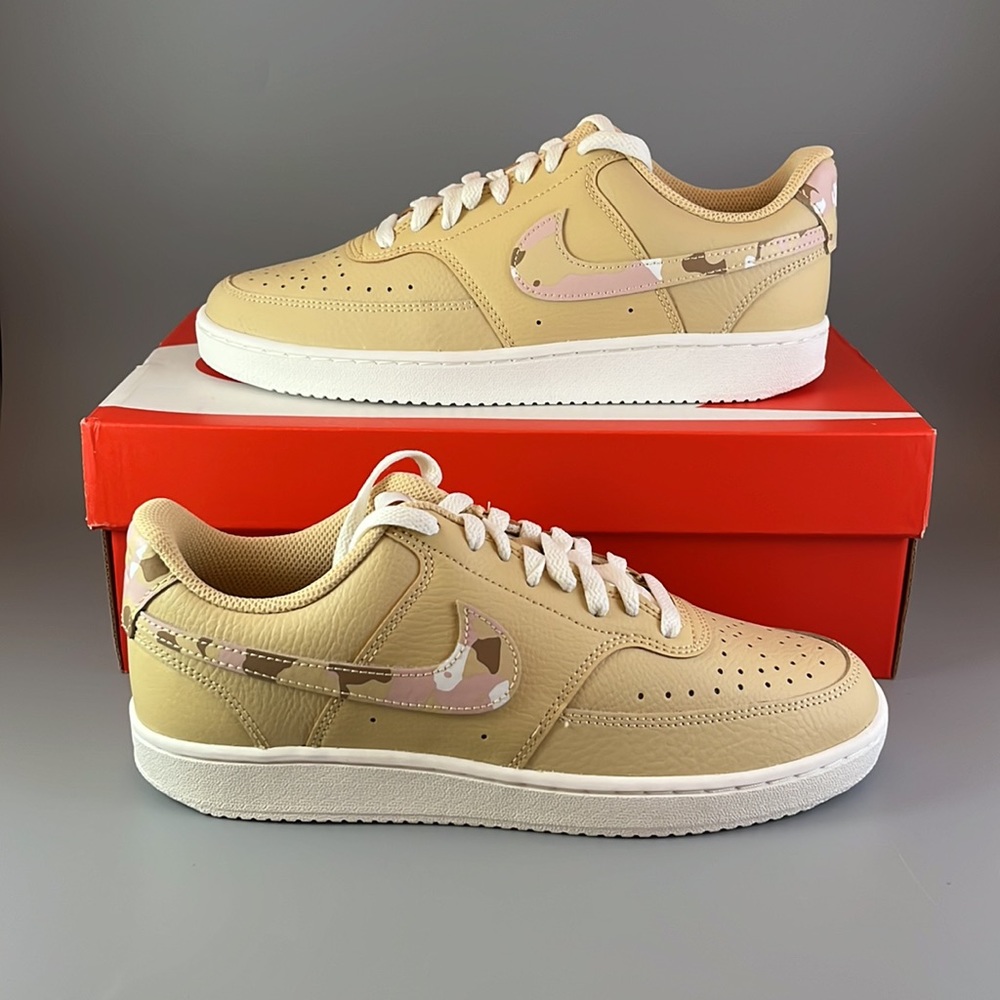 Nike Court Vision Low 'Sesame Camo' - Picture 3 of 13
